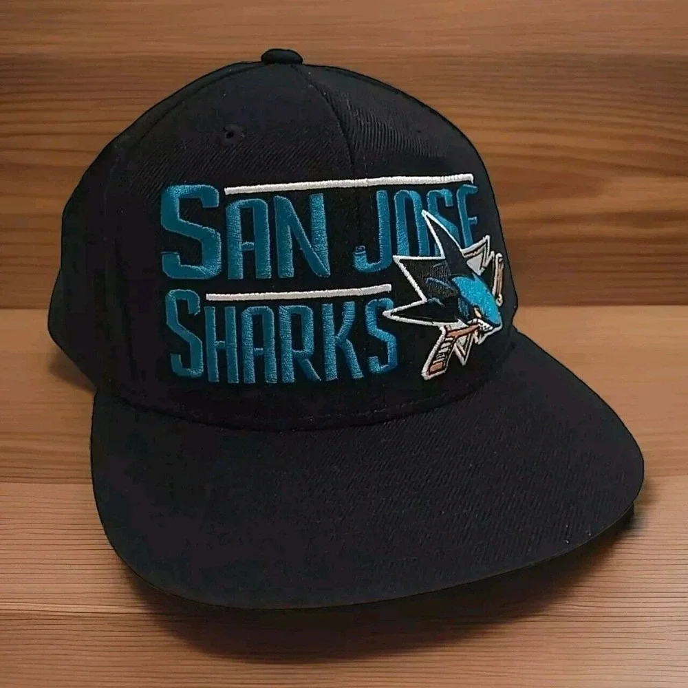 2016 Reebok San Jose‎ Sharks Snapback Hat RARE Officially Licensed